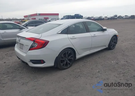 2021 Honda Civic Sport z USA, uszkodzony, nr VIN 2HGFC2F81MH536534